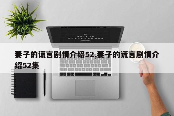 妻子的谎言剧情介绍52,妻子的谎言剧情介绍52集